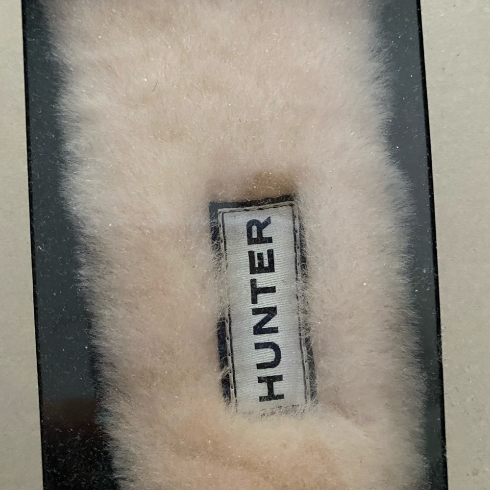 Never used Hunter shearling inserts